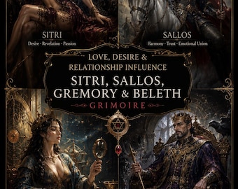 Love, Desire & Relationship Influence with the Sitri, Sallos, Gremory, Beleth Grimoires