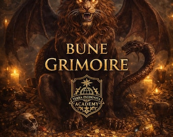 Demon Bune Grimoire: Wealth, Speech, Material Expansion (Terra Incognita Academy) Ars Goetia
