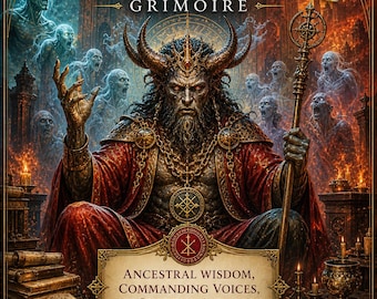 Demon Murmur Grimoire: Spirit Communication, Ancestral Insight (Digital PDF)