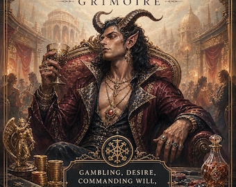 Asmodeus Grimoire: Desire, Authority, Gambling, Ars Goetia