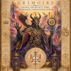 Demon Gaap Grimoire: Astral Architect, Time, Possession, Dimensional Power (Digital Grimoire)