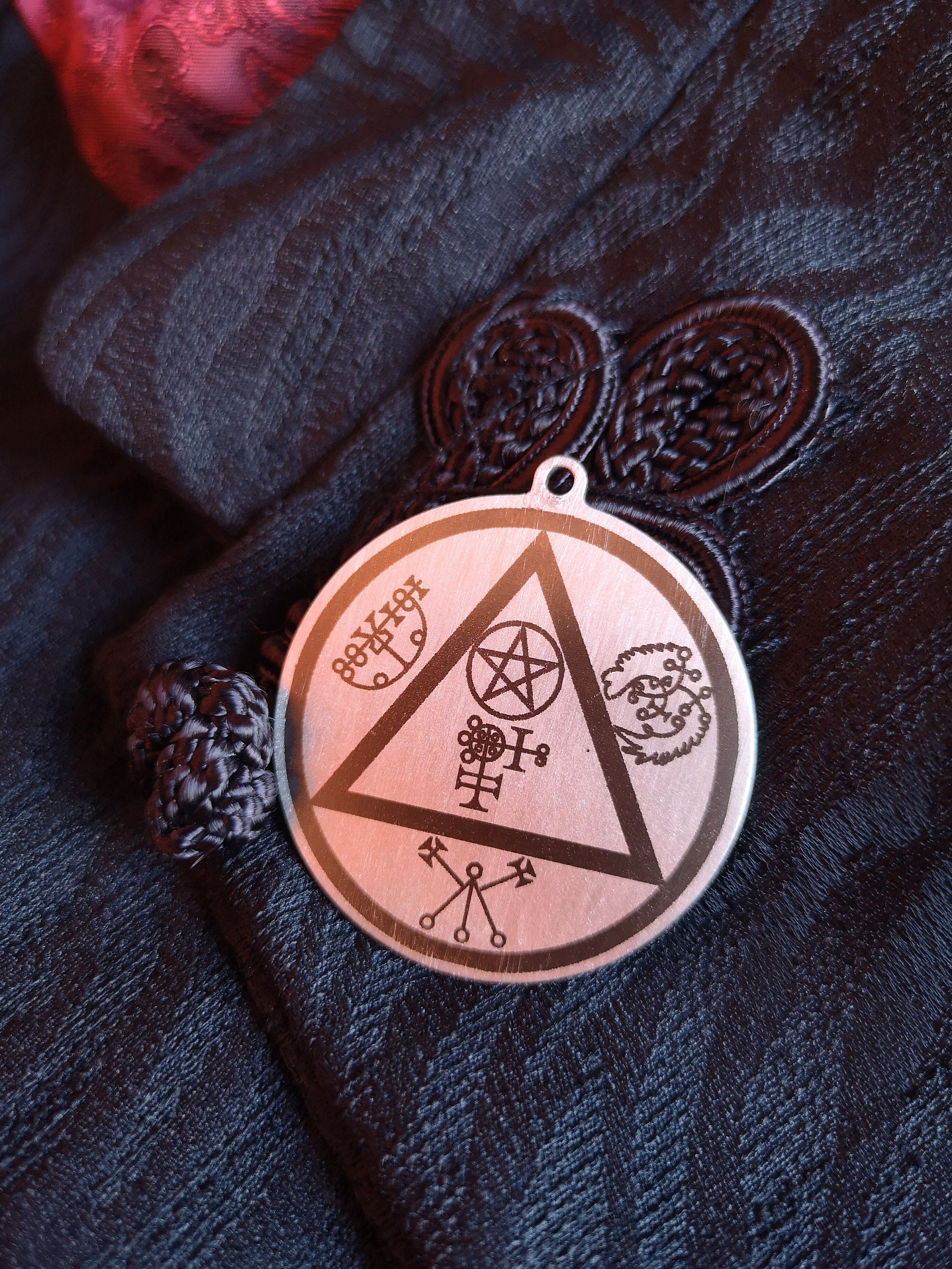 Healing Amulet With 4 Healing Spirits Power Amulet Best Etsy