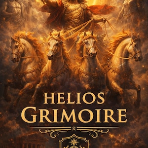 Greek God Helios Grimoire of Solar Authority & Disciplined Clarity | Sun Power Rituals