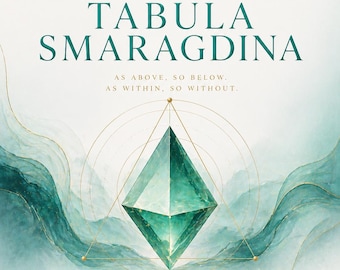 Tabula Smaragdina Hermetic Master Course: Divine Alchemy, Inner Transmutation (320-Page PDF)