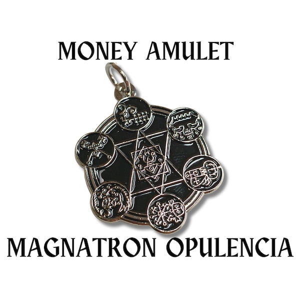 Money Amulet Magnatron Opulencia: The Ultimate Wealth Amulet with 7 Demons of Ars Goetia