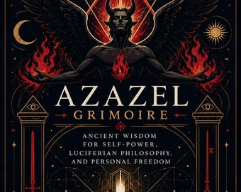 Azazel Grimoire: Skill Mastery, Sovereignty, Forbidden Knowledge (Digital PDF) Ars Goetia