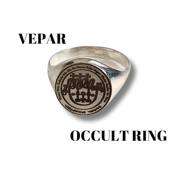 Occult Demon Ring of Vepar to help with Levitation - Magical Ring - Spiritual Ring - Power Ring - Real Magic Rings