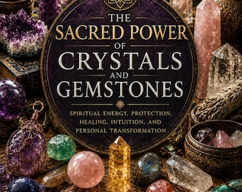 The Sacred Power of Crystals and Gemstones: Guide to Crystals, Gemstones, Symbolism, Ritual, Meditation, Ethics & Personal Practice