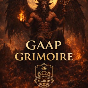 Demon Gaap Grimoire: Astral Architect, Time, Possession, Dimensional Power (Digital Grimoire)