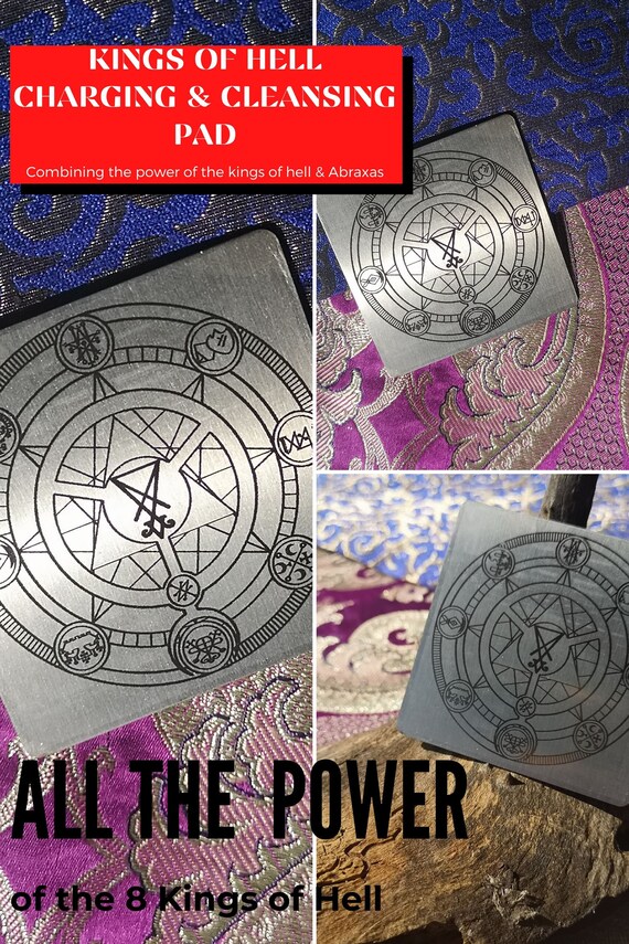 Ritual De Invocación De Los Demonios Guardianes Del Infierno Etsy