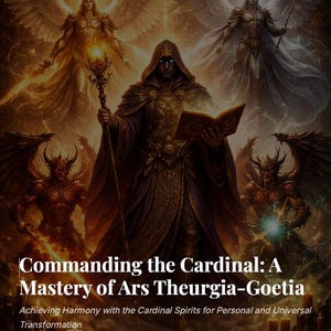 Ars Theurgia Goetia Grimoire | Salomonisk ockult bok för ängla- och demonritualer