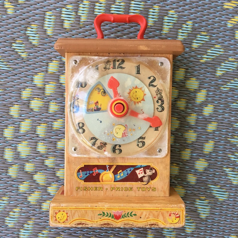 fisher price tick tock teaching clock