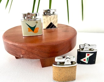 Encendedor Hadson o Pacton vintage de mediados de siglo / década de 1960 / Japón