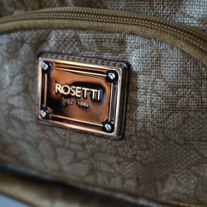 Rosetti Est. 1994 Metallic Gold &  Floral Shoulder Bag