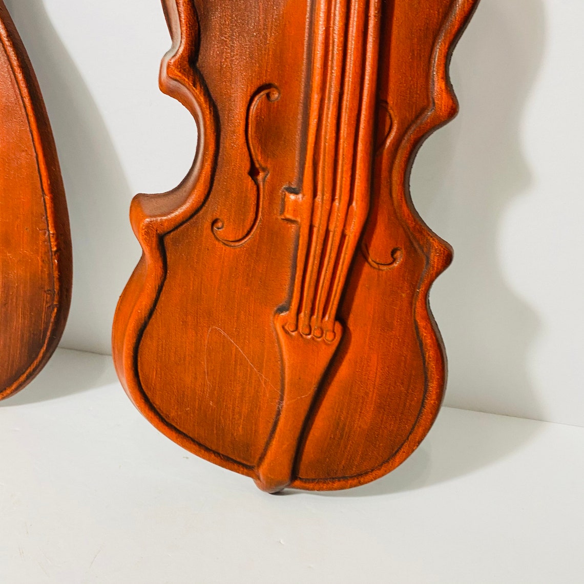 Vintage Mid Century Metal Royal Musical Instruments Wall Decor Etsy