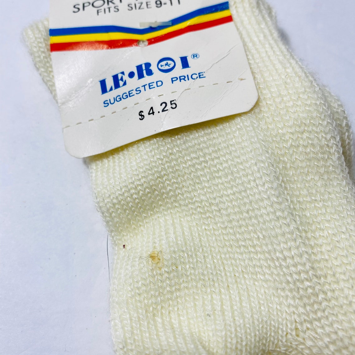 Vintage Le Roi Cuffed Pom Pom Socks 80s Etsy UK