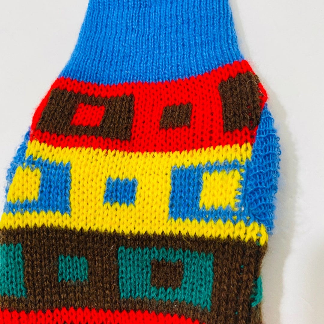 Vintage Dog Sweater Size Small Fun 80s 90s Dog Clothing Etsy