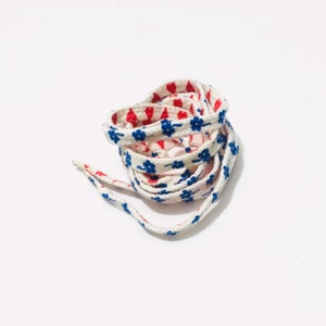 Vintage Unused Shoelace 80s 90s Love Hearts Teacher Kids 40&quot;