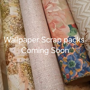PREORDER Vintage Wallpaper Scrap Packs