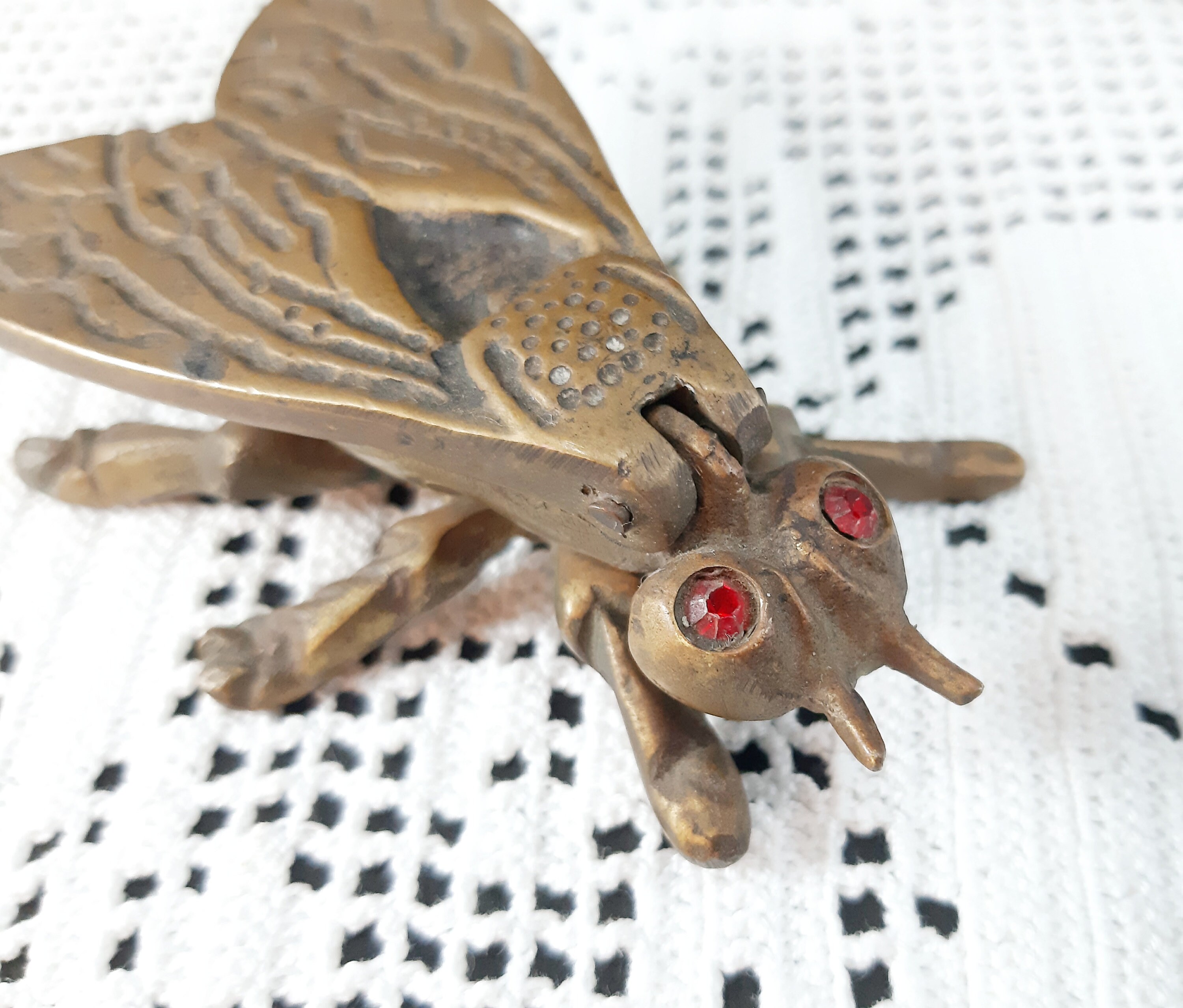 小さなヴィンテージのハエ虫灰皿 - Etsy 日本