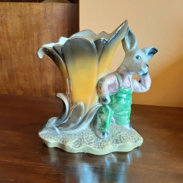 Lazy Donkey Italian Vase 60s Cheesy Kitsch Funny