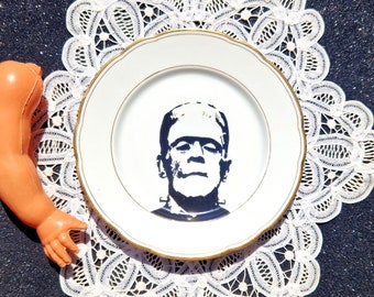 Frankenstein Vintage Side Plate