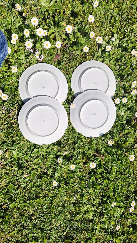 不思議の国のアリス　プレート4枚セット ヴィンテージ 不思議の国のアリス デザートプレート 4 枚セット - Etsy