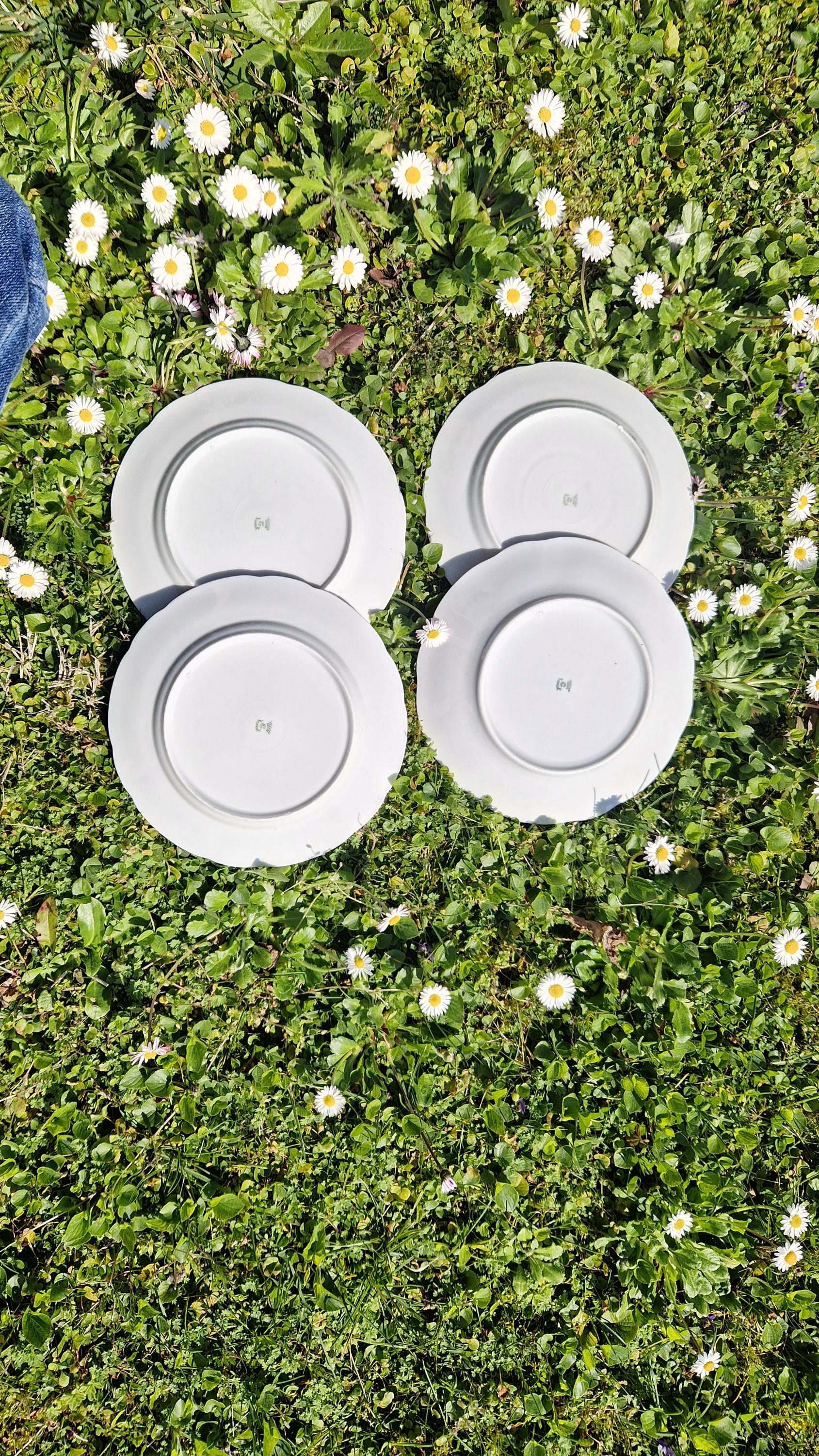 不思議の国のアリス　プレート4枚セット ヴィンテージ 不思議の国のアリス デザートプレート 4 枚セット - Etsy