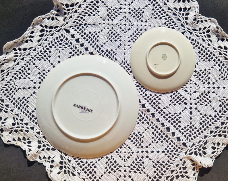 Set of 2 Mismatch Side Plates Fox image 4