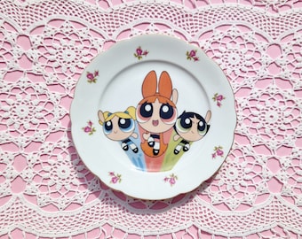 The Powerpuff Girls Vintage Side Plate