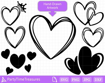 Download Heart Svg Bundle Etsy