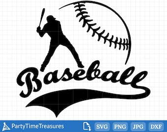 Honkbal Svg, Clipart honkbal, honkbalshirt Svg, honkbal gesneden bestand, honkbal ontwerp, sport Svg, honkbal Png, Dxf - PT1308