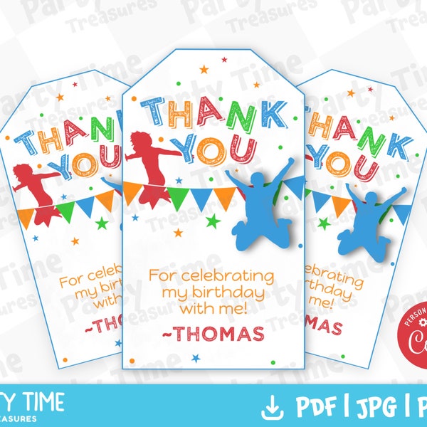 Trampoline Party Favors - Etsy