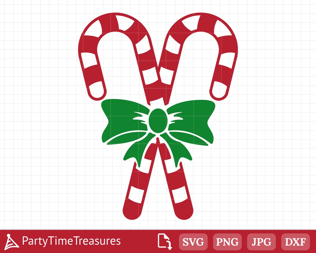 Candy Canes SVG, Christmas Candy Svg, Holiday Svg, Png, Dxf, Cricut ...