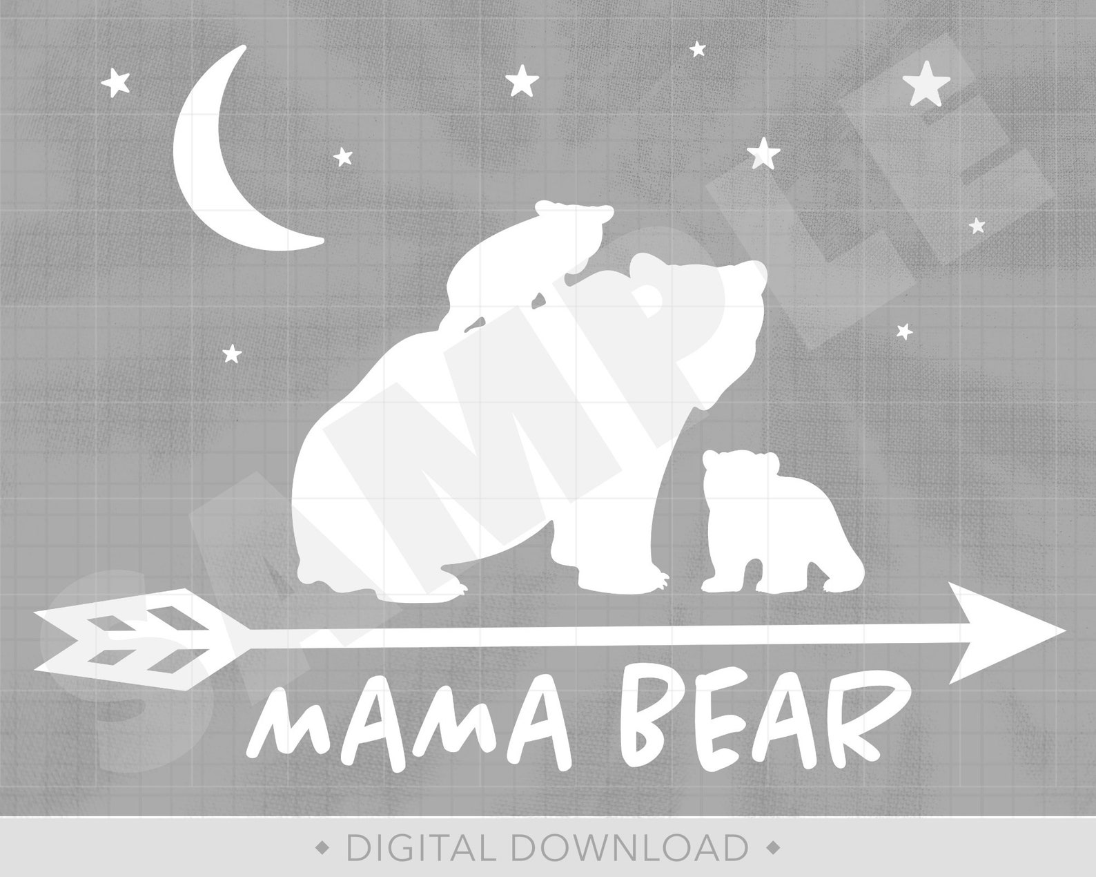 Mama Bear Svg Mama Svg Momma Bear Svg Mommy Svg Mothers Etsy