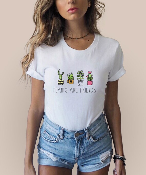 Plants Are Friends Shirt Plant Mama Shirt Plant Lady Shirt | Etsy