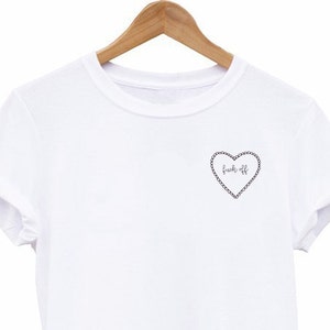 Fck off Heart T-shirt Tumblr Clothes Tumblr Shirts - Etsy