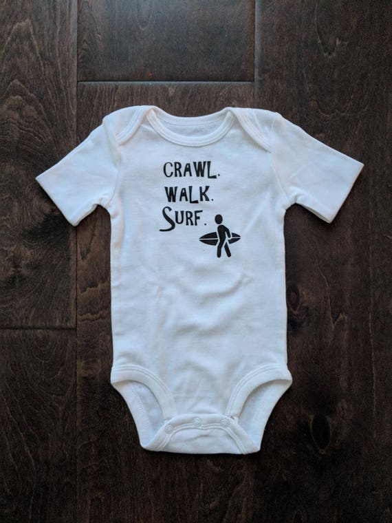 crawl walk ride onesie
