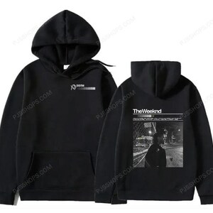 Singer The Weeknd Grafische Katoenen Hooded Trui Mannen Vrouwen Hiphop Gedrukt Hoodie Herenkleding Gratis Verzending S-5XL