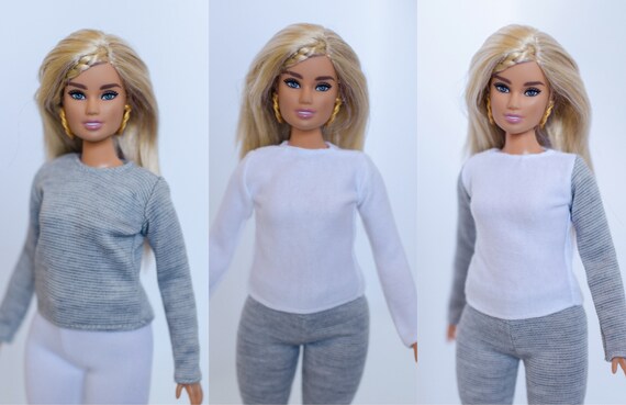 barbie fashionistas curvy clothes