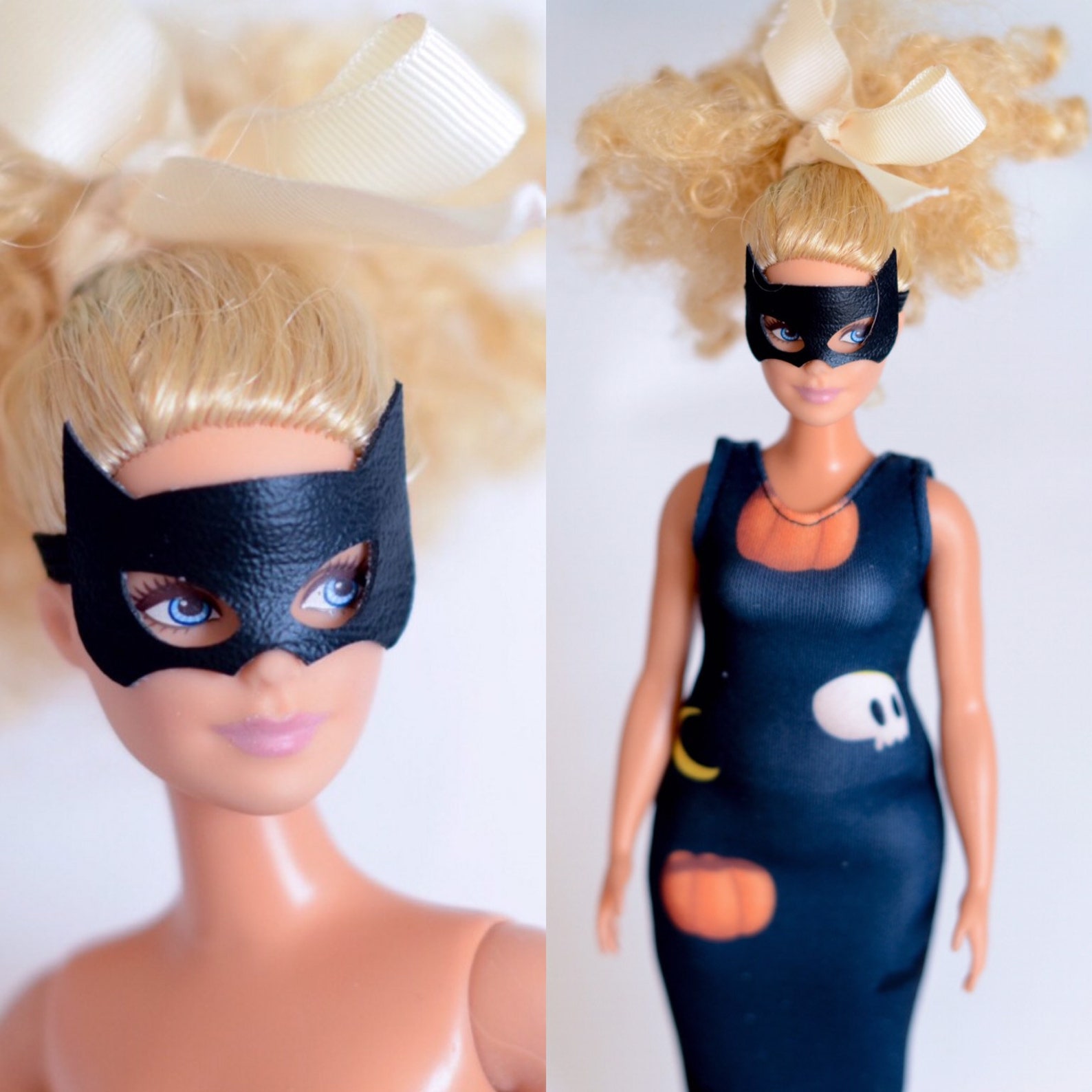 Máscara de muñeca Barbie / máscara de Halloween de barbie / Etsy