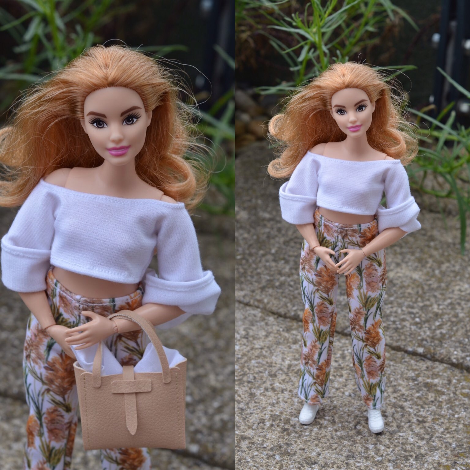 Barbie pants / fashionistas curvy Barbie clothes/ curvy Barbie pants …