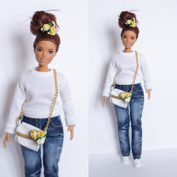 Barbie Kleidung Barbie Kleidung Fur Kurvige Puppe Barbie Etsy