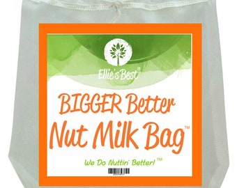 A Nut Milk Bag That's Bigger & Better Plus A Recipe E-Book