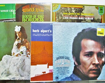 15 Vintage 33 RPM 12" Vinyl Records from Jazz Guitar, Classical, Opera for Crafting Projects in Boxed Sets, Original Notebook, & Individuals