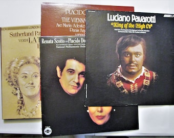 28 Total 33 RPM 12" Records in 2 Boxed Sets + 15 Albums for Crafting, Eclectic LPs from Music of the Bullfight Ring to Beethoven & Pavarotti