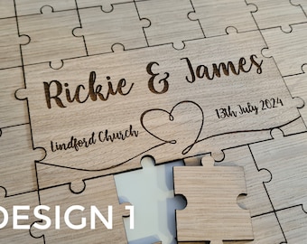 Puzzle Guestbook REPLACEMENT PIECES