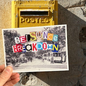 Carte postale Marseille - Belsunce Breakdown