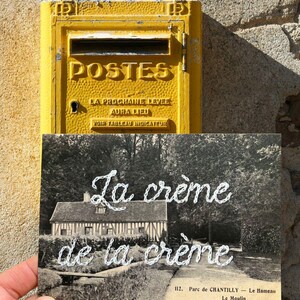 Carte postale Chantilly - La crème de la crème