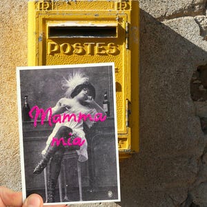 Carte postale - Mamma mia